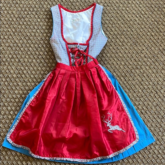 Traditional German Christmas dress Dirndl - Picture 6 of 6